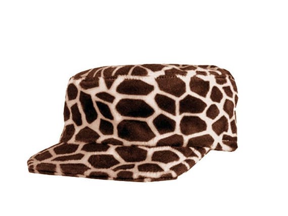 Cuban Imitation Giraffe Army Style Cap 