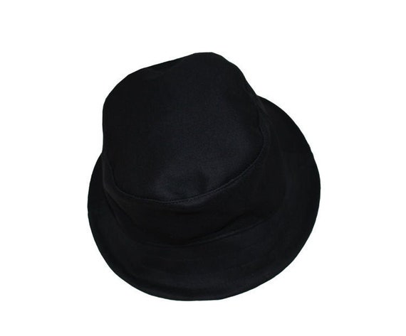 Sombrero mixto mujer en algodón gabardina Negro - Etsy México