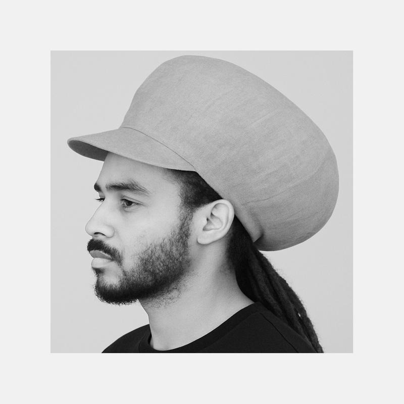 Kakhi Rasta Khaki Linen Rasta Cap - Special for Dreadlocks and Afro Hair - High ...