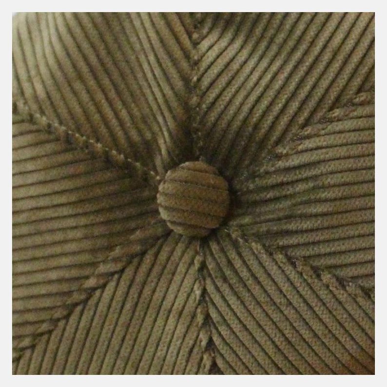 Kakhi Rasta Khaki Corduroy Rasta Cap - Special for Dreadlocks - Etsy