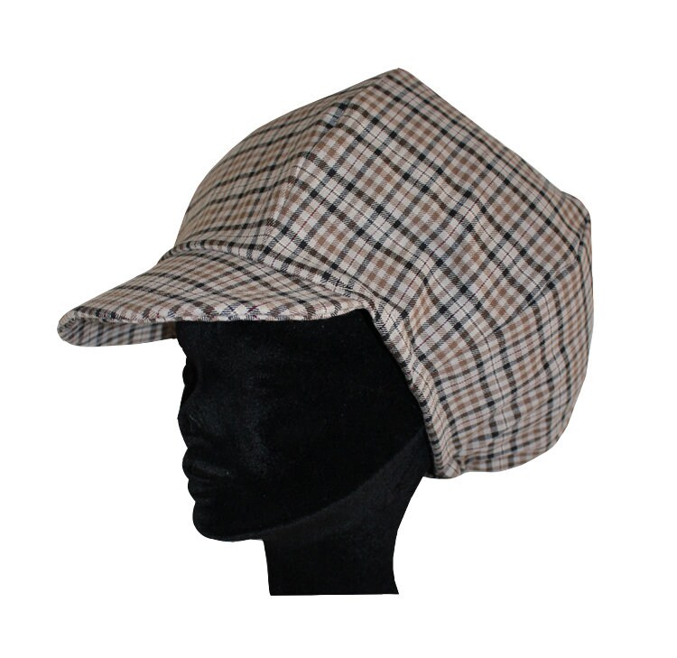 Plaid Rasta Cap / Henfoot Pattern 