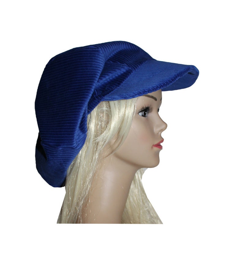 Rasta Bleu King Cap in Corduroy Dreadlocks Special!