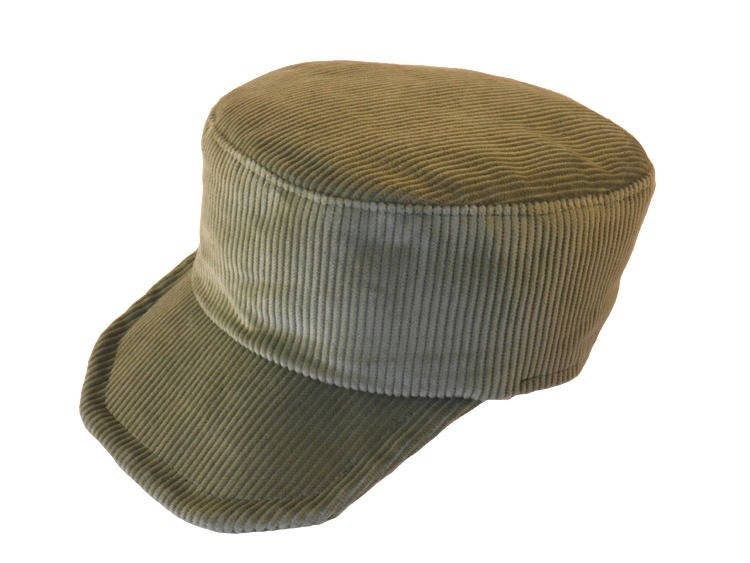 Cuban Kaki Velvet Baby Cap 