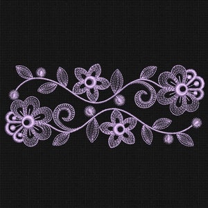 Embroidery Design Flowers Embroidery Designs image 5