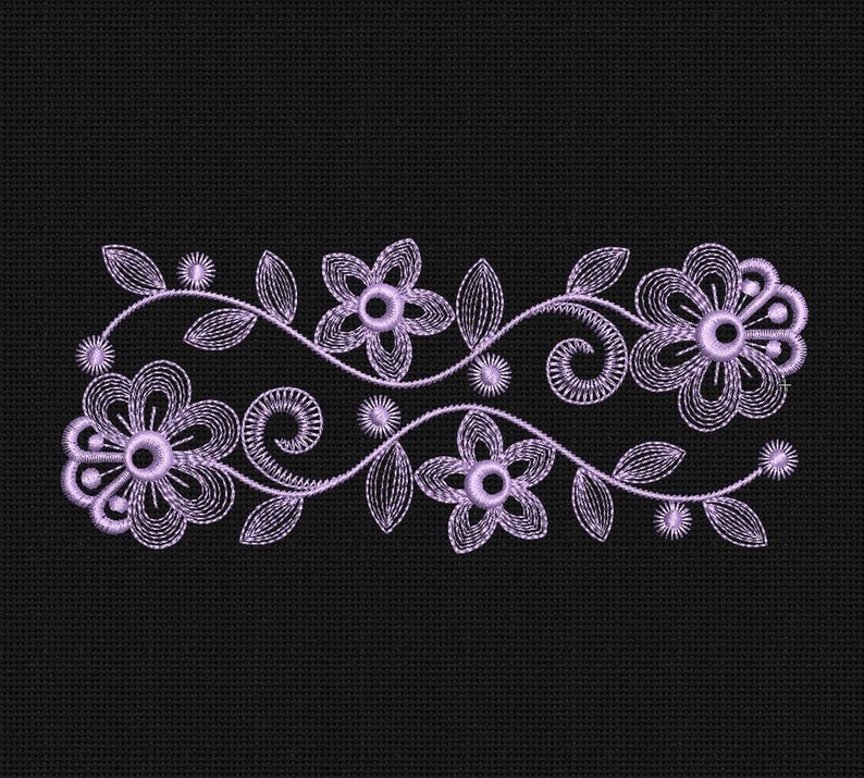 Embroidery Design Flowers Embroidery Designs image 5