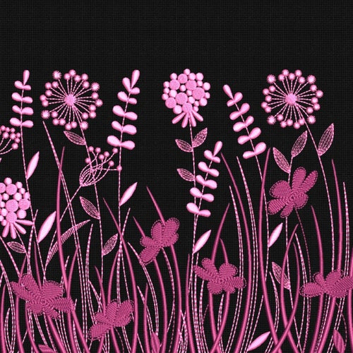 Small Flower Machine Embroidery Design. Mini Floral Embroidery | Etsy