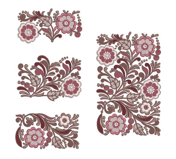 51+ Embroidery Designs Borders