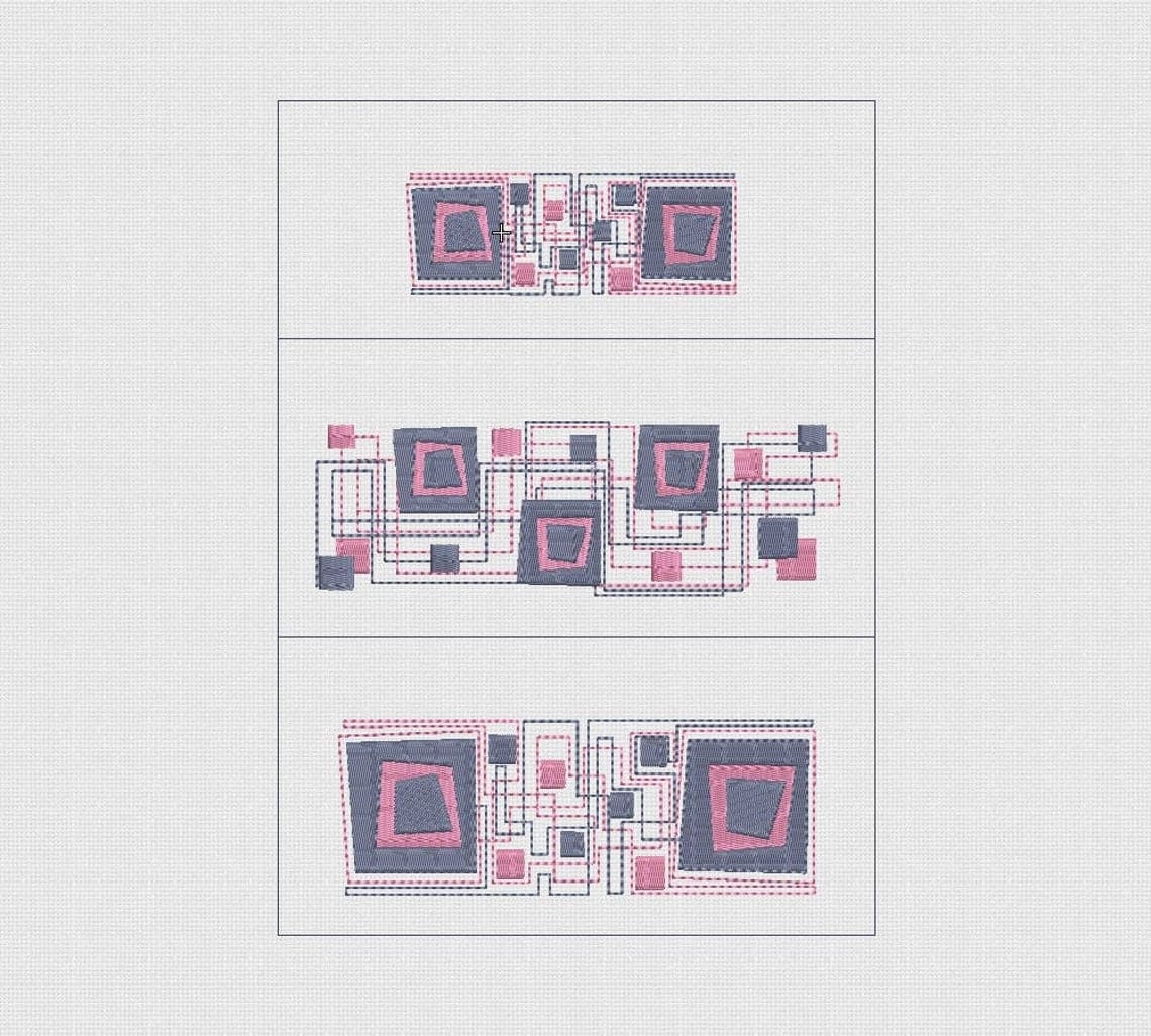 Embroidery Design Borders Embroidery Designs Pattern | Etsy