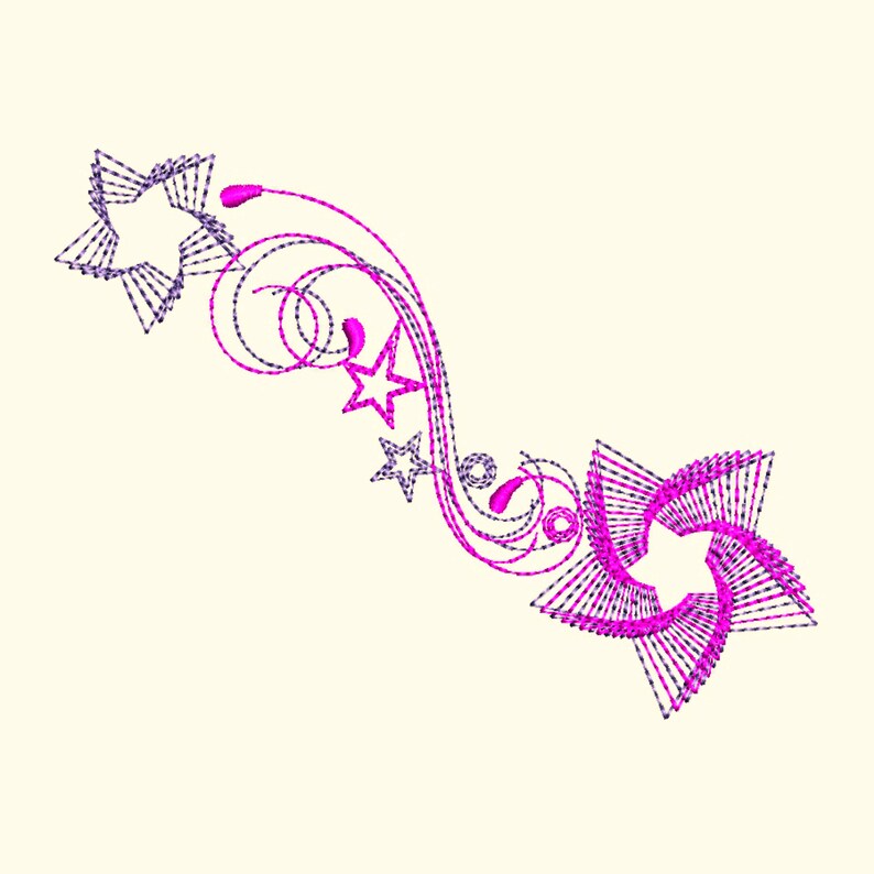 Jesse C. Mault designs stars jessecmault design swirls  etsy