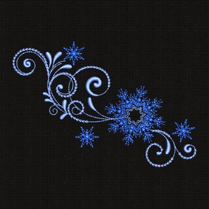 Embroidery Designs Snowflake
