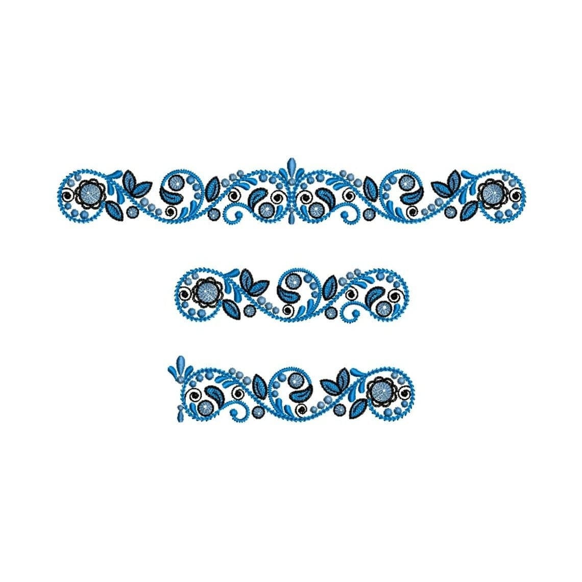 Embroidery design borders embroidery designs flowers  etsy Embroidery design borders embroidery designs flowers  etsy