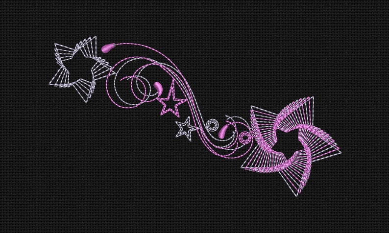 Jesse C. Mault designs stars jessecmault design swirls  etsy