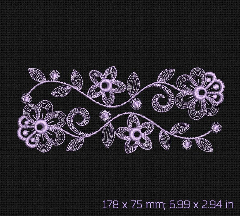 Embroidery Design Flowers Embroidery Designs image 2