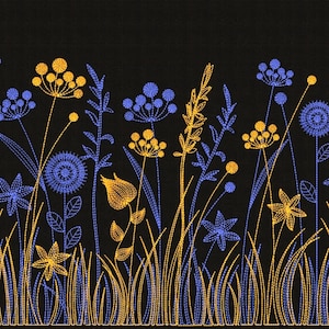 Embroidery Design Wildflowers Embroidery Designs Cottagecore Wild Flowers Stickdatei Stickerei