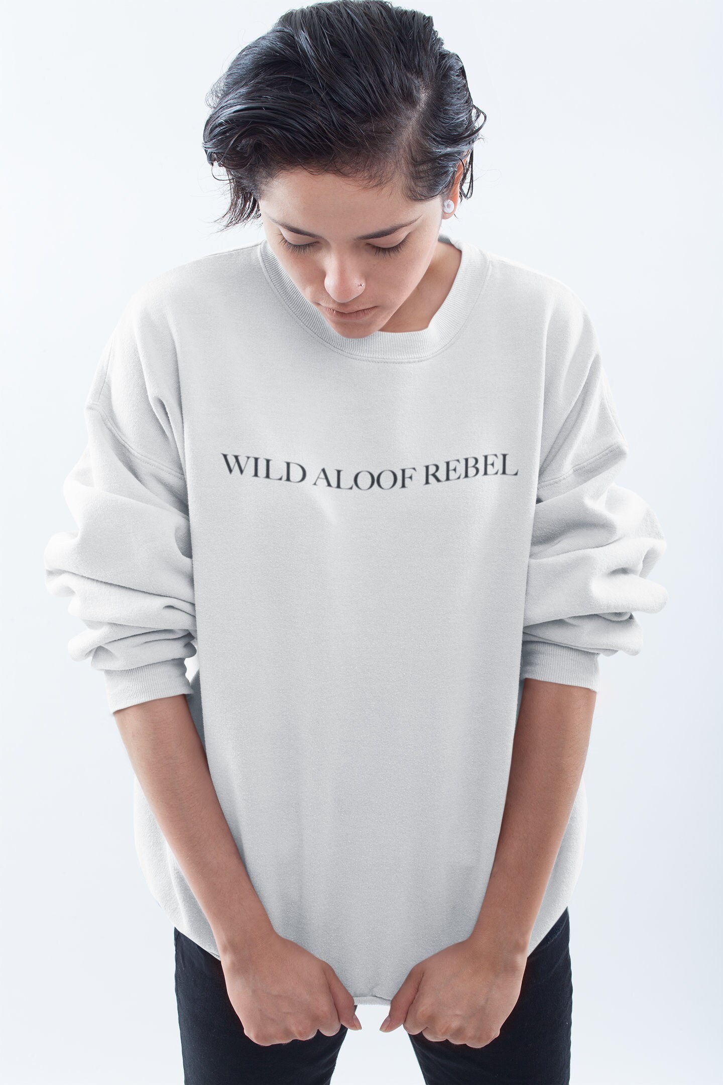 Wild Aloof Rebel Sweatshirt Unisex - Etsy