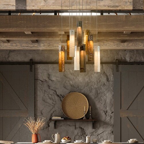 Modern Pendant Light Rustic Chandelier for Modern Home Décor - Etsy