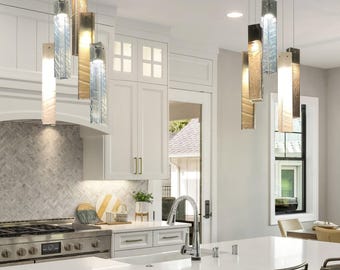 Kitchen Island Light, Modern Kitchen Lighting Hanging Lamp, Large Pendant Light for Kitchen Island Decor in Modern Farmhouse Style