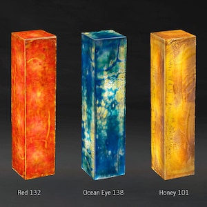 Murano Glass, Floor Lamp. Glass Art, Unique Lamp that create Ambience Lighting. Colorful Standing Lamp. Modern Light