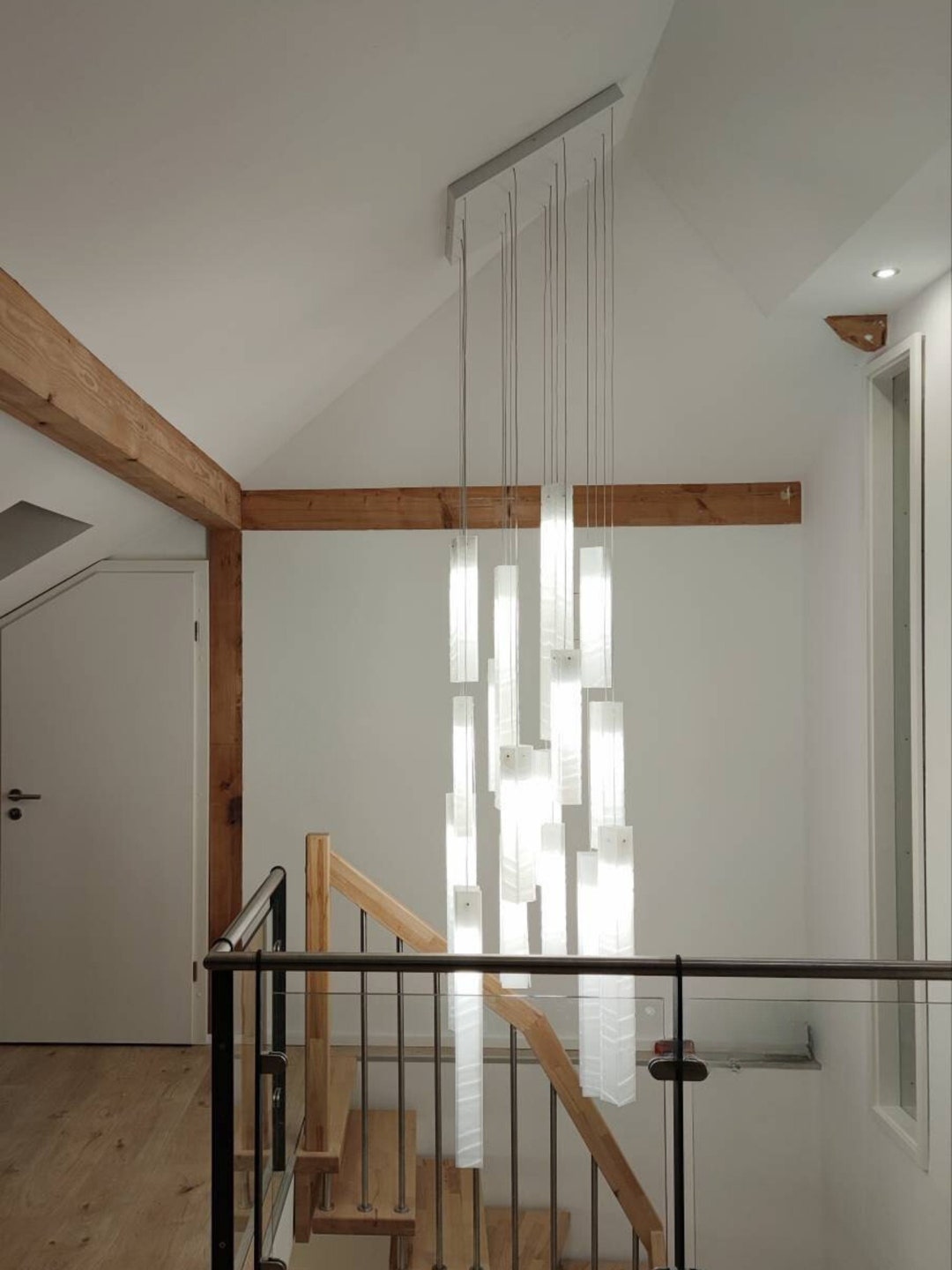 Statement entryway lighting outlet