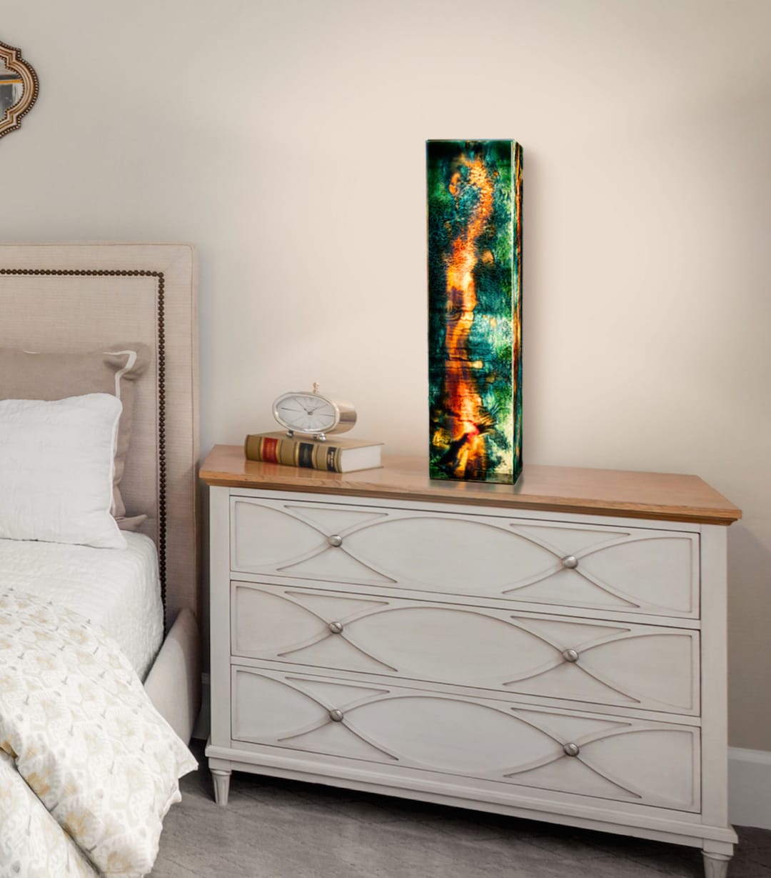 Bedroom Lighting, Unique Set of Custom Bedroom Lighting. Bedside Lamps ...