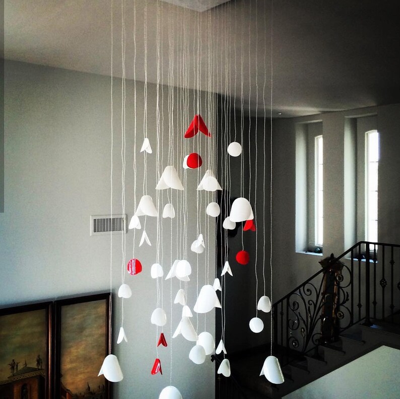 Colorful Chandelier Lighting Modern Art Glass Chandelier Etsy