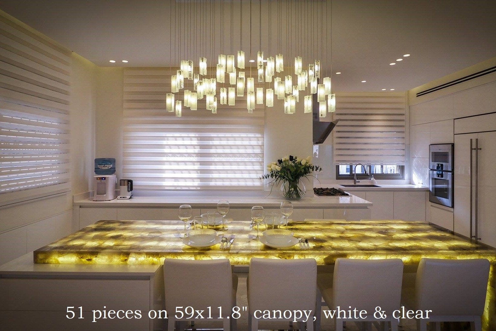 Bunte Leuchte für Esszimmer Lichter eine einzigartige | Etsy