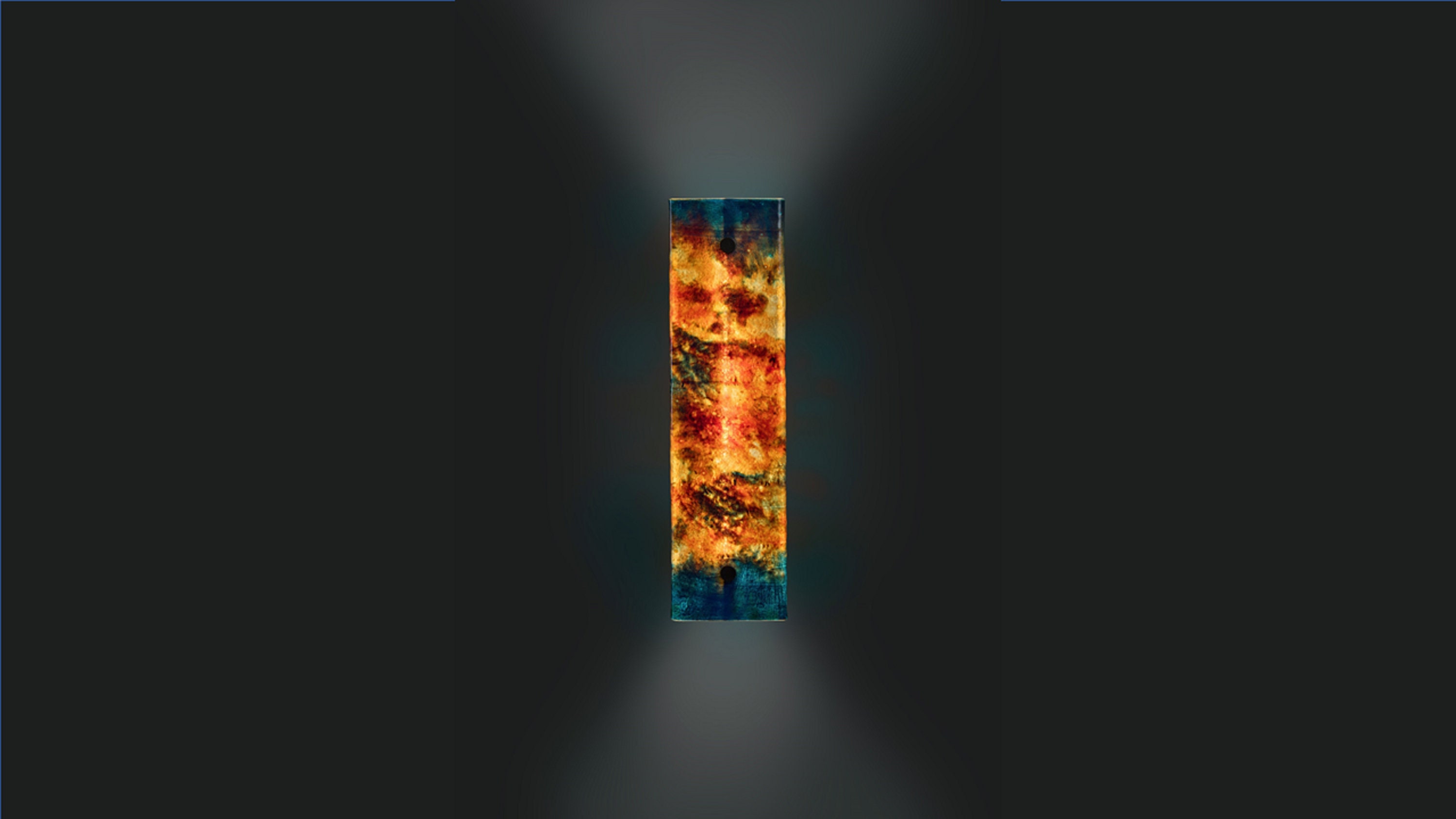 Modern Glass Art Wall Lamp Unique Lamp Light Wall Art. Wall Etsy