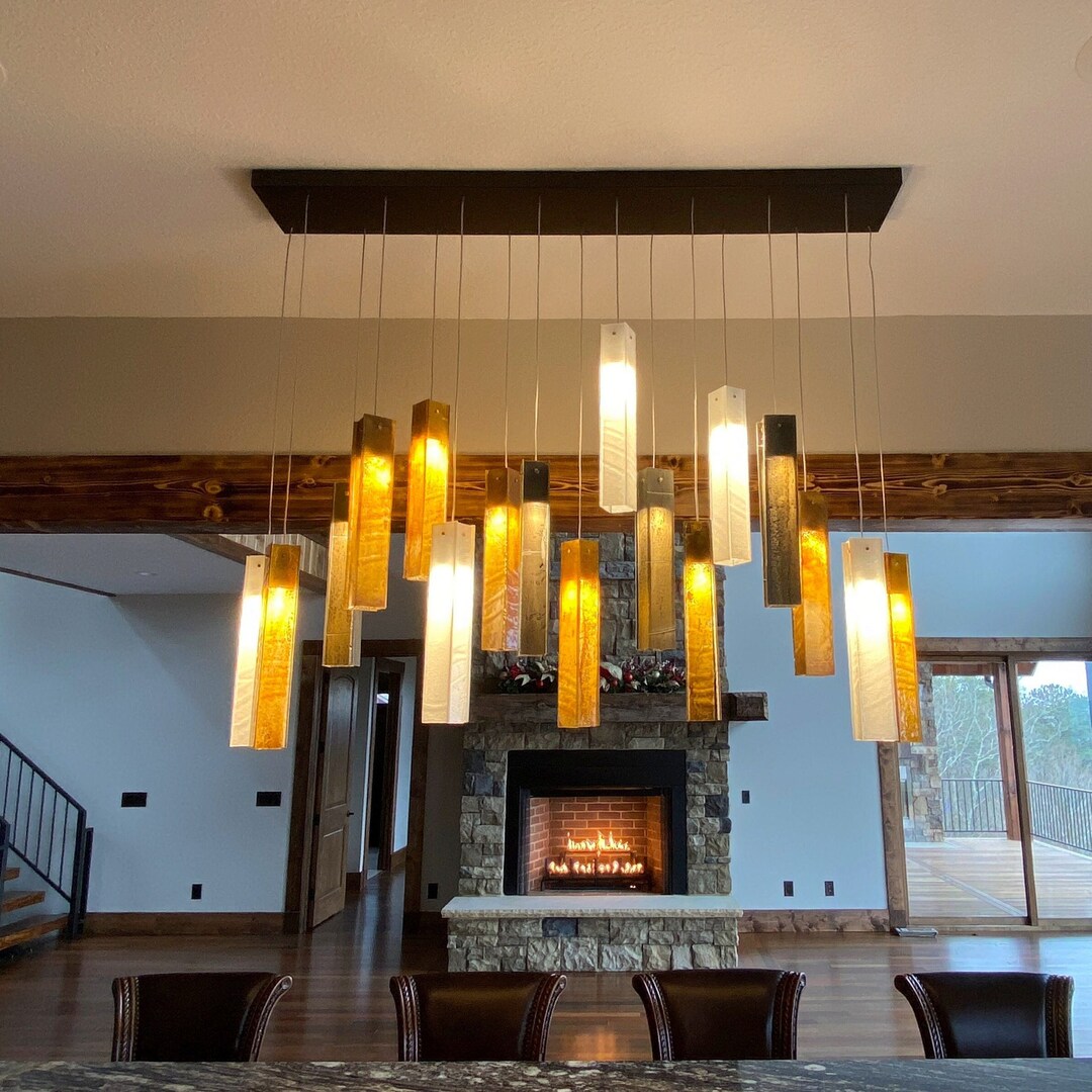 Kitchen Lights for Country Kitchen. Custom Lighting for Kitchen Island