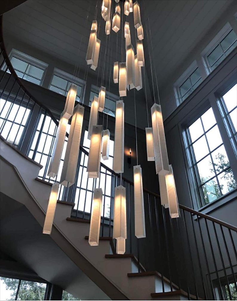 Large Chandelier Lighting for Vaulted Ceiling or High Ceiling Space ...