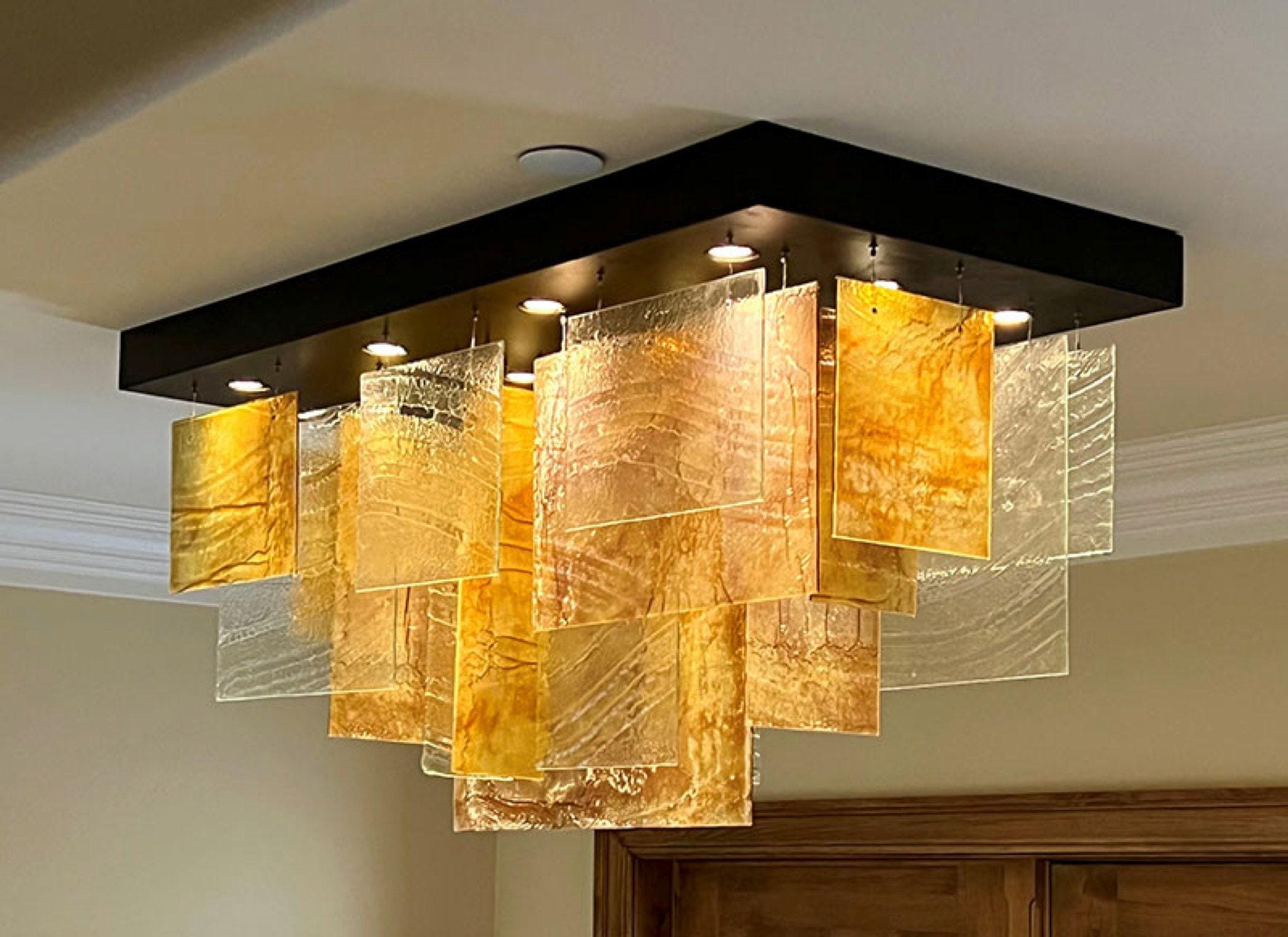 Salt Chandelier Etsy