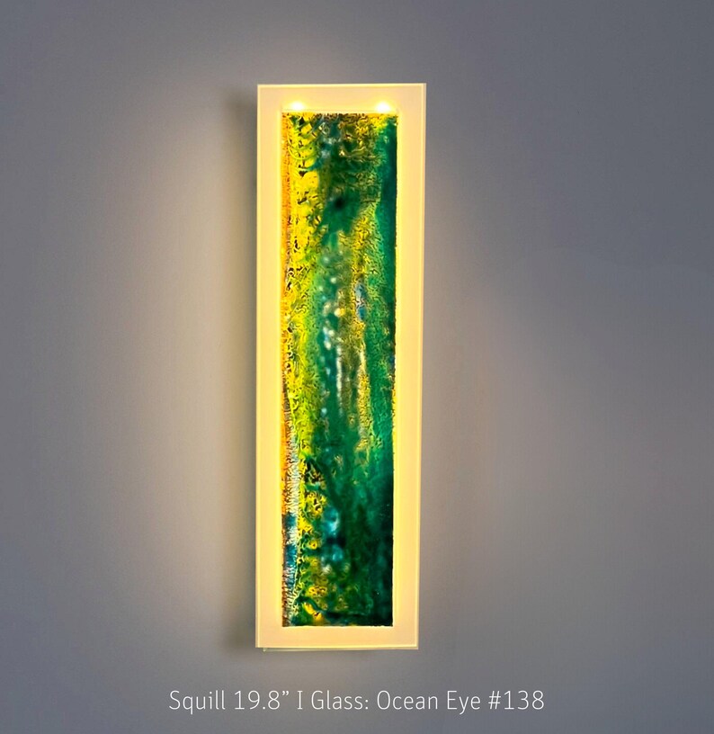 A Unique Wall Sconce and Murano Wall Light — Statement Wall Art and Glass Wall Sconce image 10