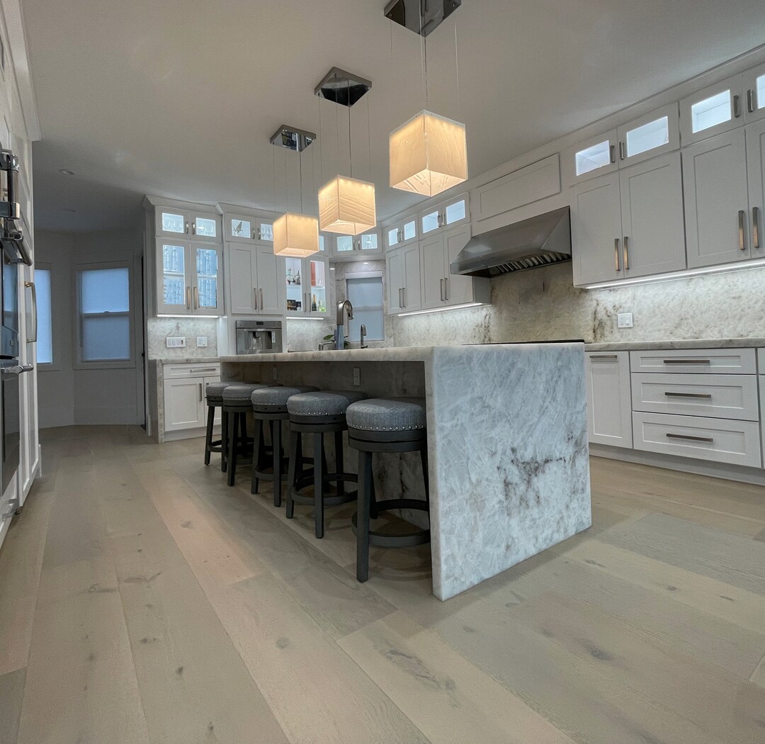 Kitchen Lamp. White Ceiling Light Fit as Kitchen Island Light. Glass ...