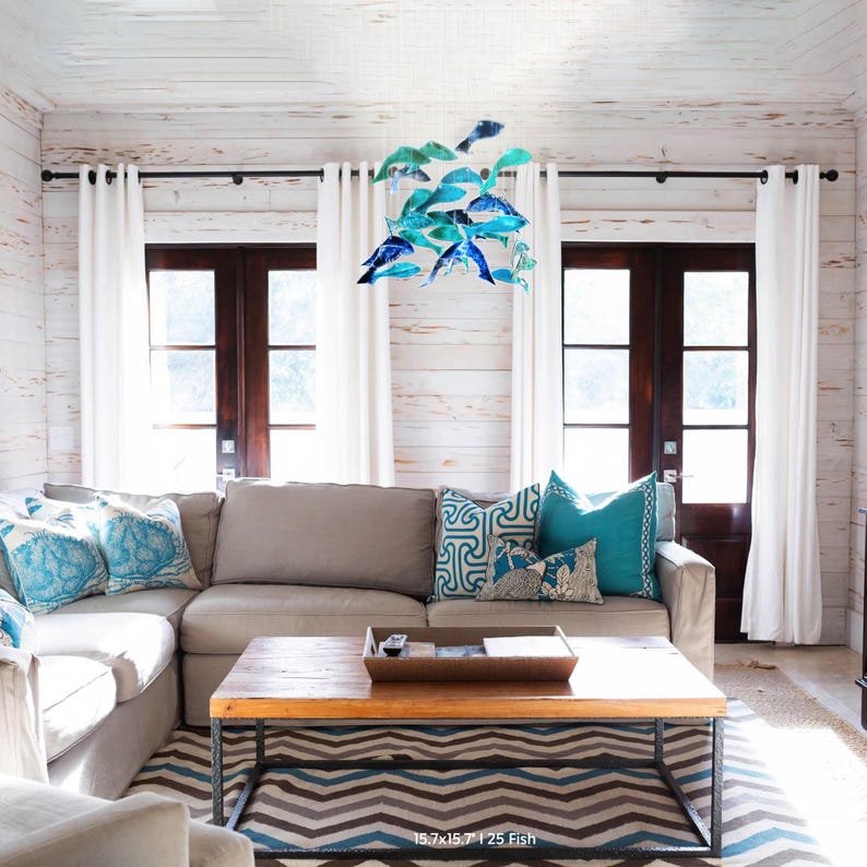 Sea Glass Decor - Beach Grass Cottage