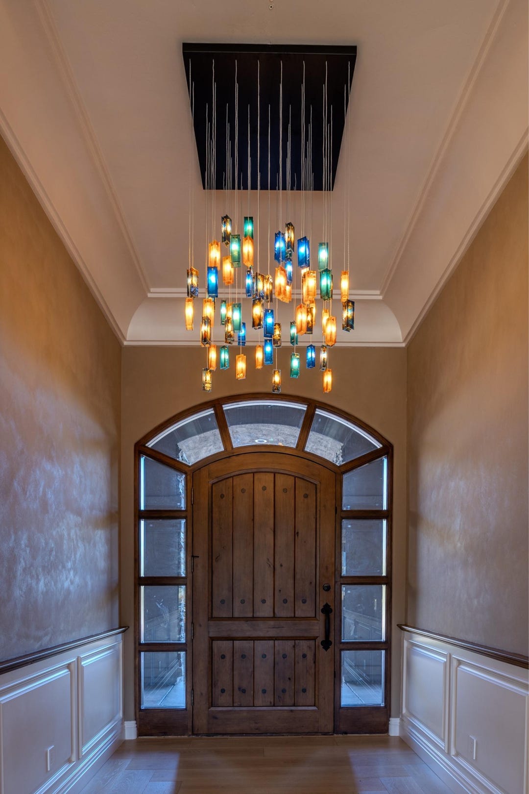 Creative Home Decor. Luxury Home Lighting for Foyer Chandelier With ...
