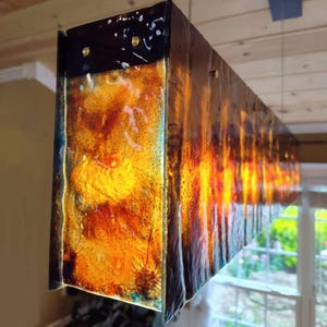 Lumière linéaire | Plafond rectangulaire pour îlot de cuisine et salle à manger image 13