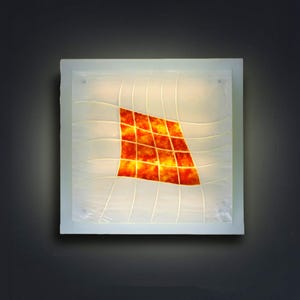 Custom Stain Decor. Contemporary Fixture for Residential Lighting.