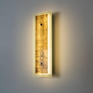 A Unique Wall Sconce and Murano Wall Light — Statement Wall Art and Glass Wall Sconce image 1
