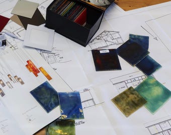 Glass samples