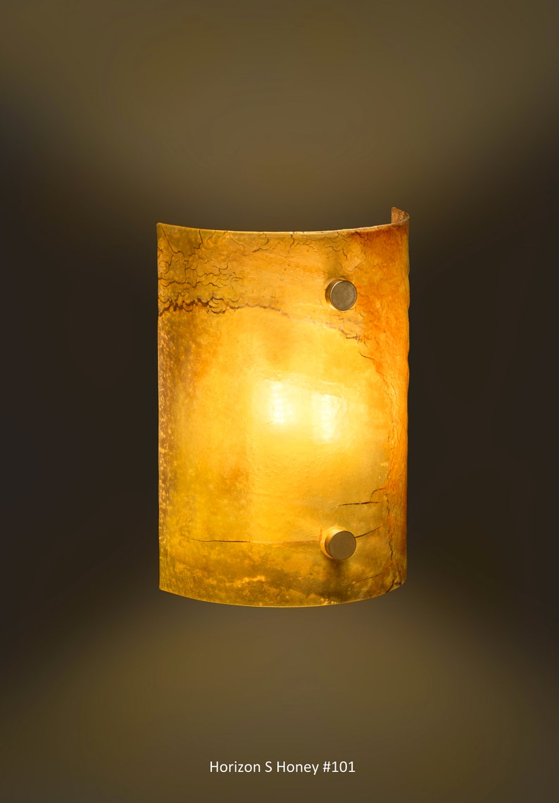 Wall Sconces Light Stain Glass Wall Art for Living Room Decor Etsy