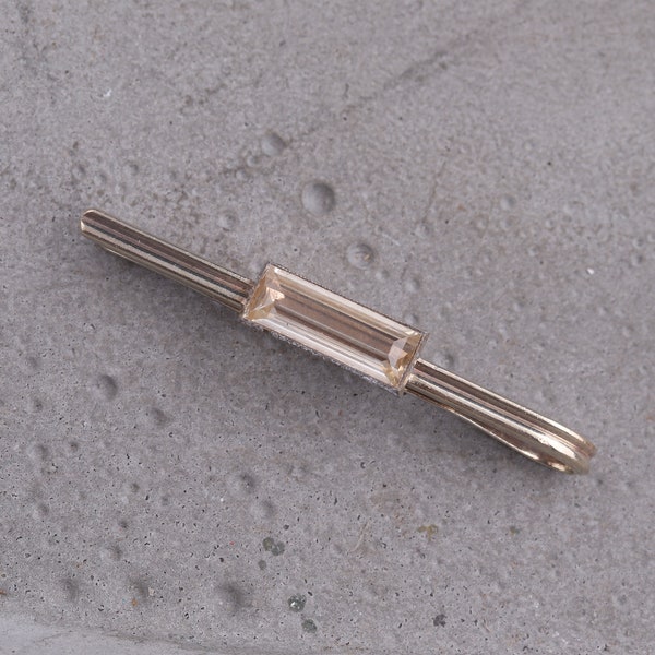 Art Deco Tie Bar Etsy
