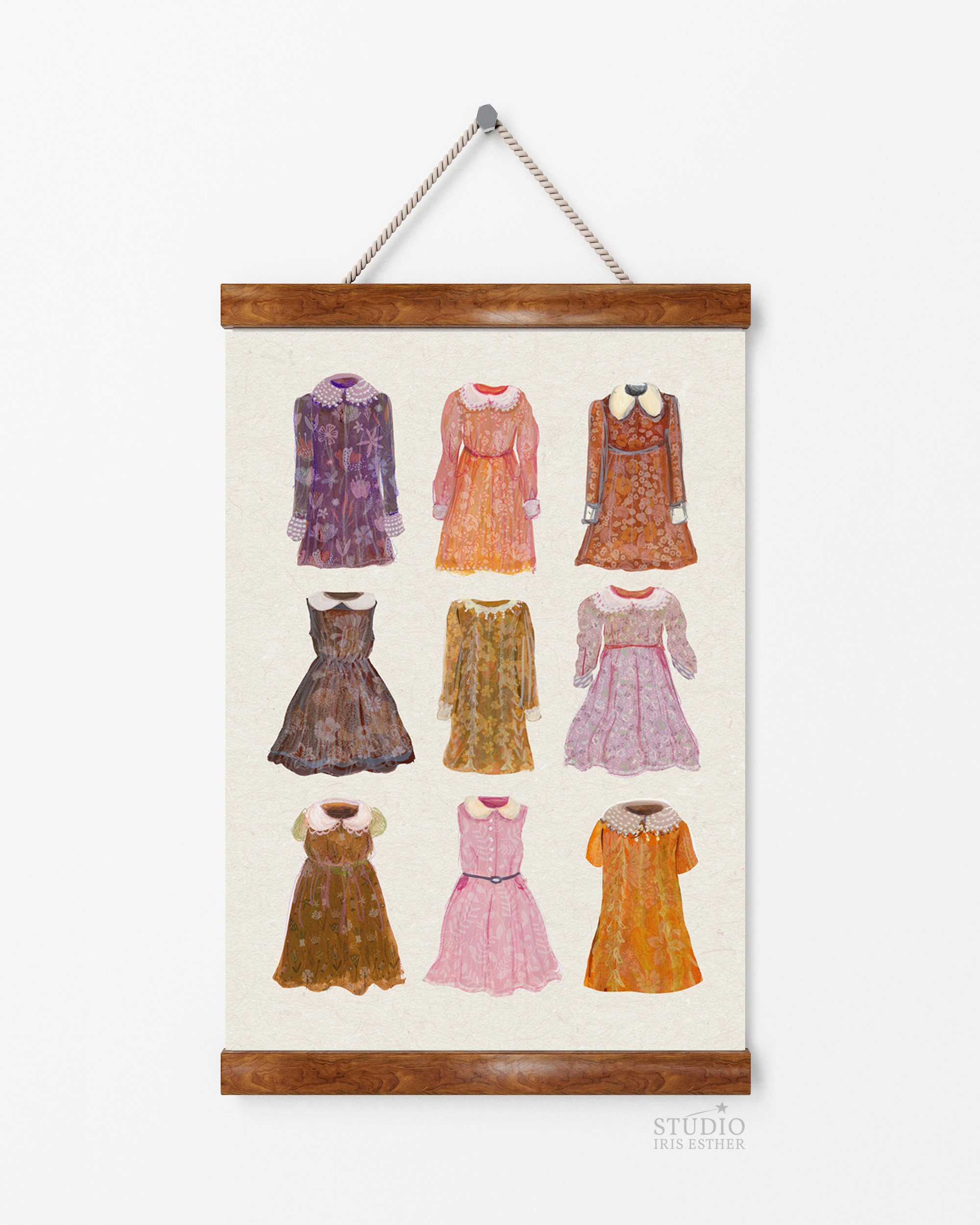 Fashion Wall Art Dress Art Print Fashionable Wall Art Etsy UK