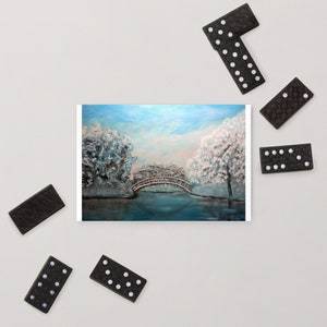 Taille de la carte postale standard illustrée Joyeux Noël : 4″ × 6″ (101 × 152 mm)