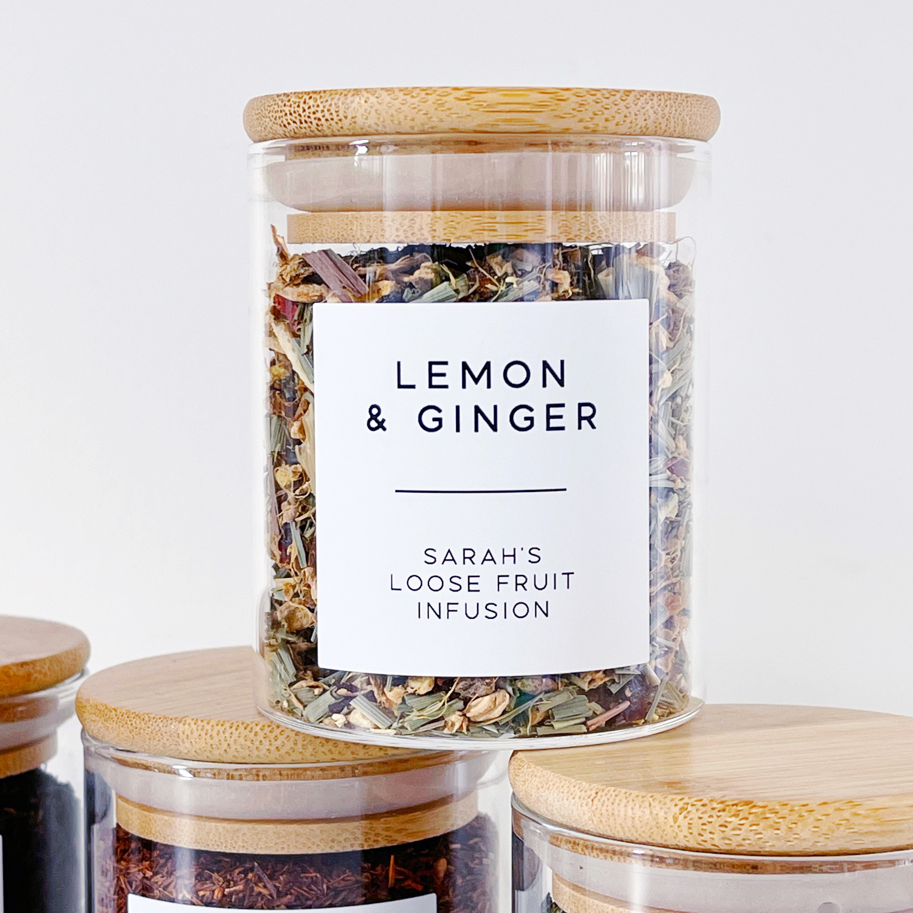 Personalised Loose Leaf Tea Storage Jar 200ml Airtight Etsy UK