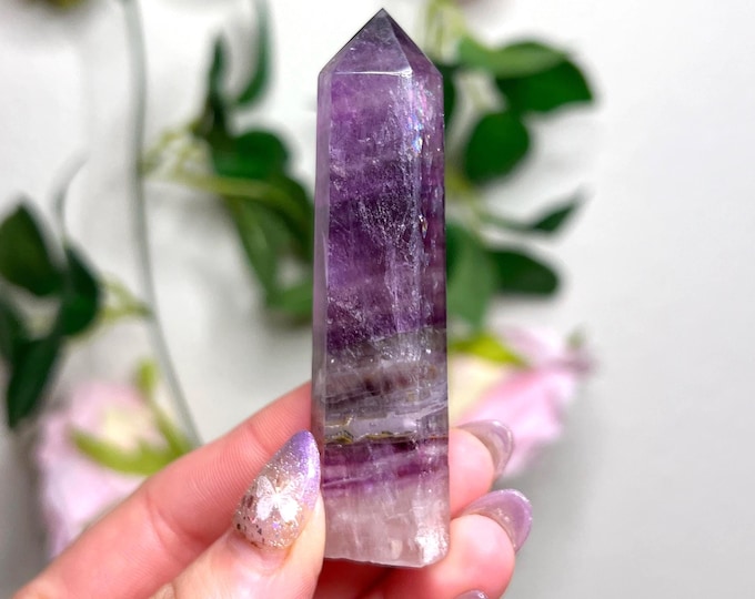purple fluorite tower