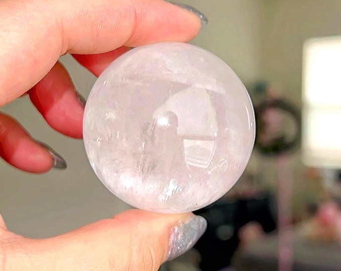 optical calcite crystal sphere