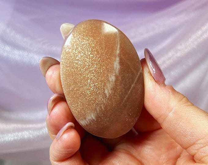 golden glitters sunstone moonstone palm