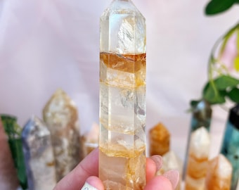 HQ golden healer quartz tower