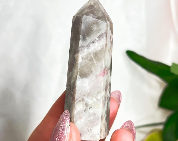 pink tourmaline tower -