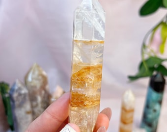 HQ gemmy golden healer quartz tower