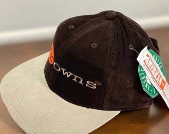 Cleveland Browns Vintage Late '90s NFL Brown NOS Corduroy Cap